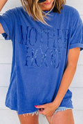 MOTHERHOOD Letter Graphic T-Shirt - Hovatok