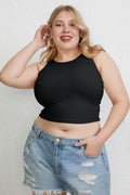 Basic Bae Full Size Round Neck Slim Tank - Hovatok