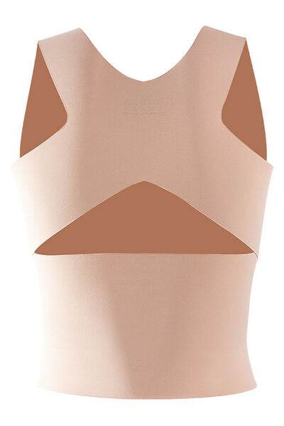 Basic Bae Scoop Neck Shapewear Tank with Removable Paddings - Hovatok
