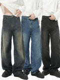 Mid Rise Waist Jeans with Pockets - Hovatok