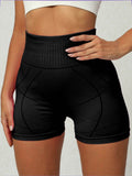 High Waist Active Shorts - Hovatok