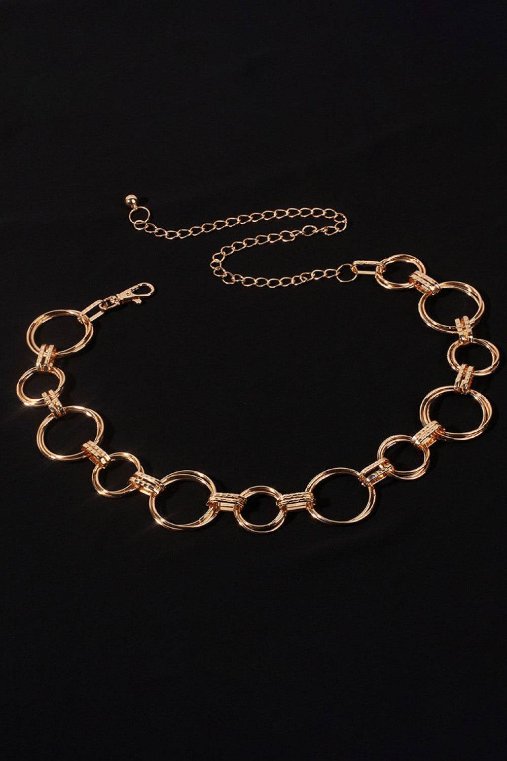 Alloy Chain Circle Shape Belt - Hovatok