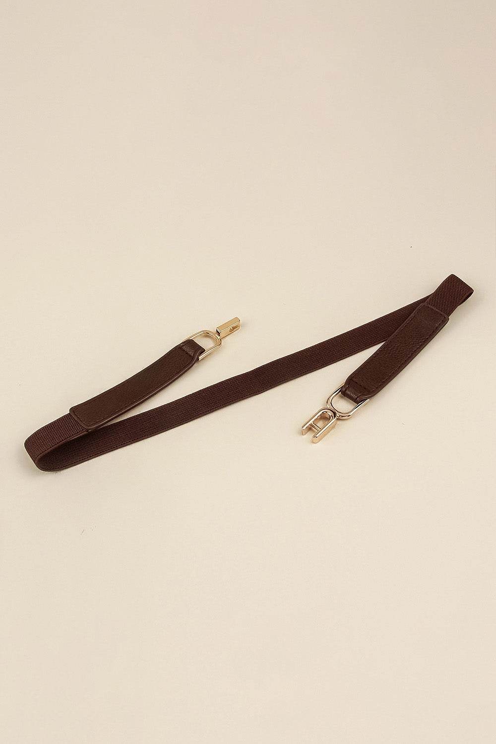 Alloy Buckle Elastic Belt - Hovatok