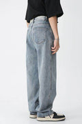 Wide Leg Jeans with Pockets - Hovatok