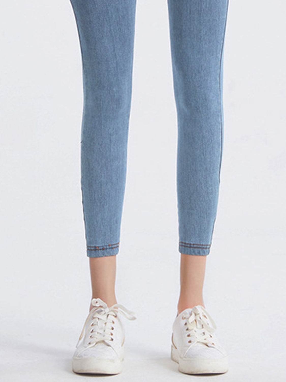 Wide Waistband Sports Leggings - Hovatok
