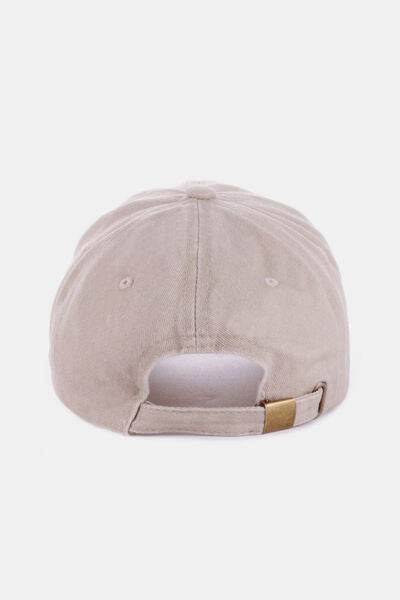 Zenana Washed ATLANTA Embroidered Baseball Cap - Hovatok
