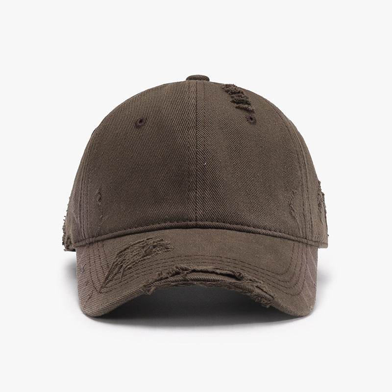 Distressed Adjustable Cotton Hat - Hovatok
