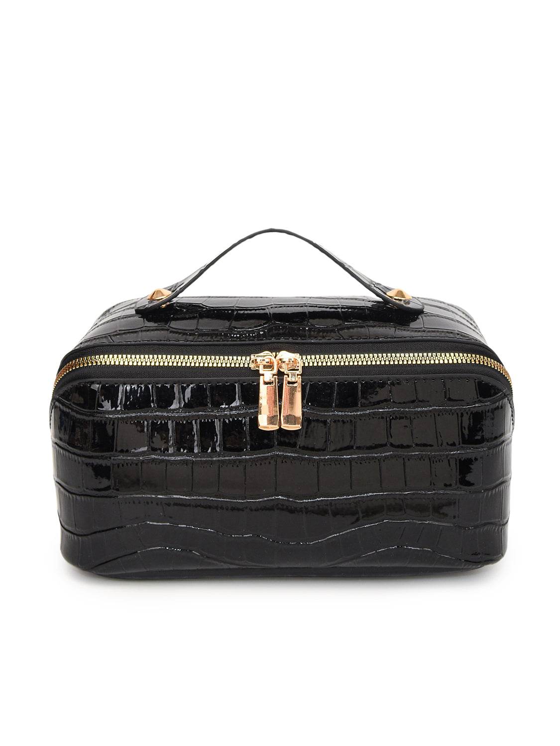 PU Leather Solid Color Wristlet - Hovatok