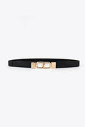 Geometric Double Buckle Elastic Belt - Hovatok