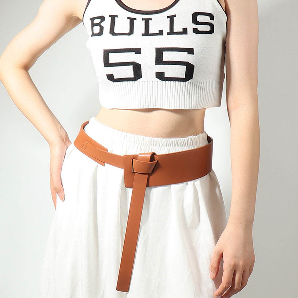 Knot Detail PU Belt - Hovatok