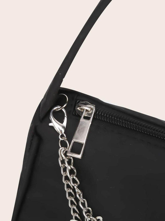 Butterfly Chain Polyester Handbag - Hovatok