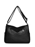PU Leather Adjustable Strap Shoulder Bag - Hovatok