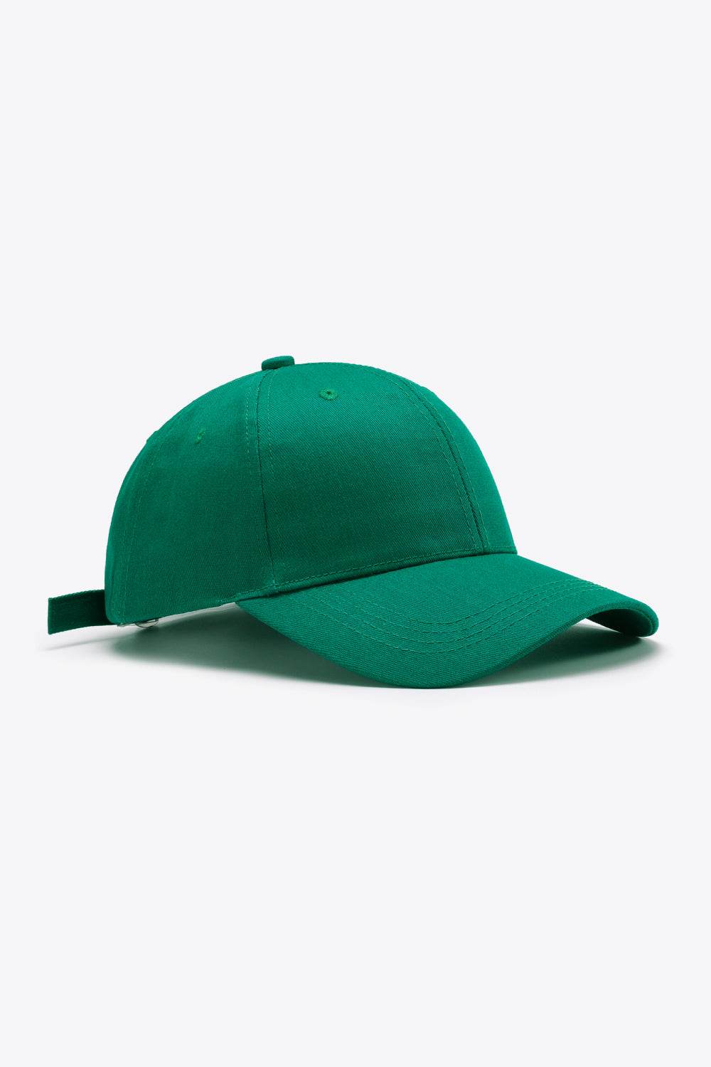 Plain Adjustable Cotton Baseball Cap - Hovatok