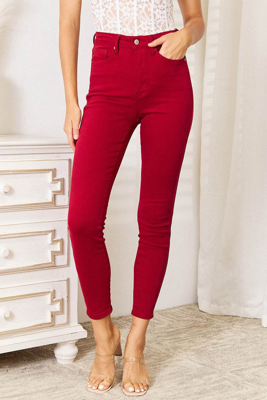 Judy Blue Full Size High Waist Tummy Control Skinny Jeans - Hovatok