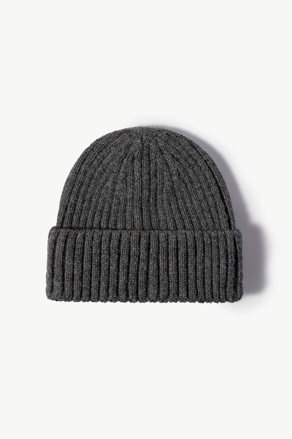 Rib-Knit Cuff Beanie - Hovatok