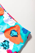 Cropped Swim Top and Floral Bottoms Set - Hovatok