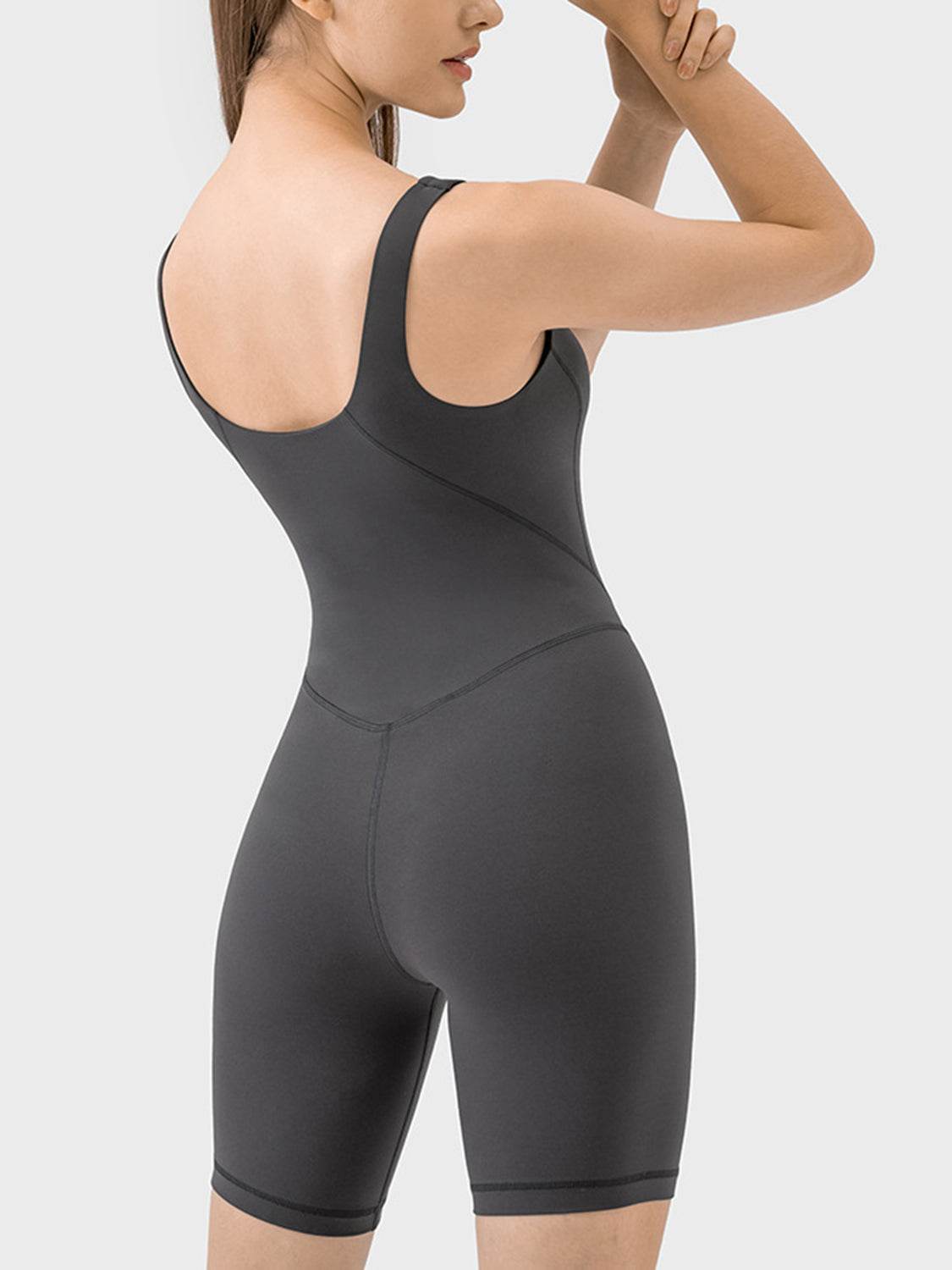 Millennia Wide Strap Active Romper - Hovatok