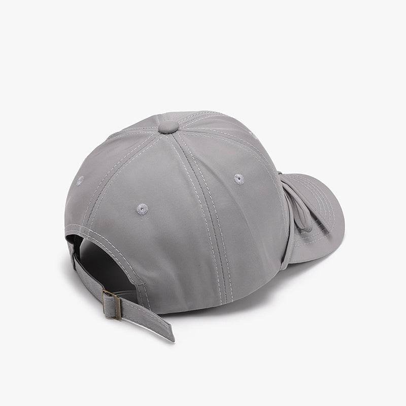 Tied Bow Cotton Baseball Cap - Hovatok