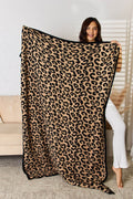 Cuddley Leopard Decorative Throw Blanket - Hovatok