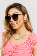Cat Eye Full Rim Polycarbonate Sunglasses - Hovatok