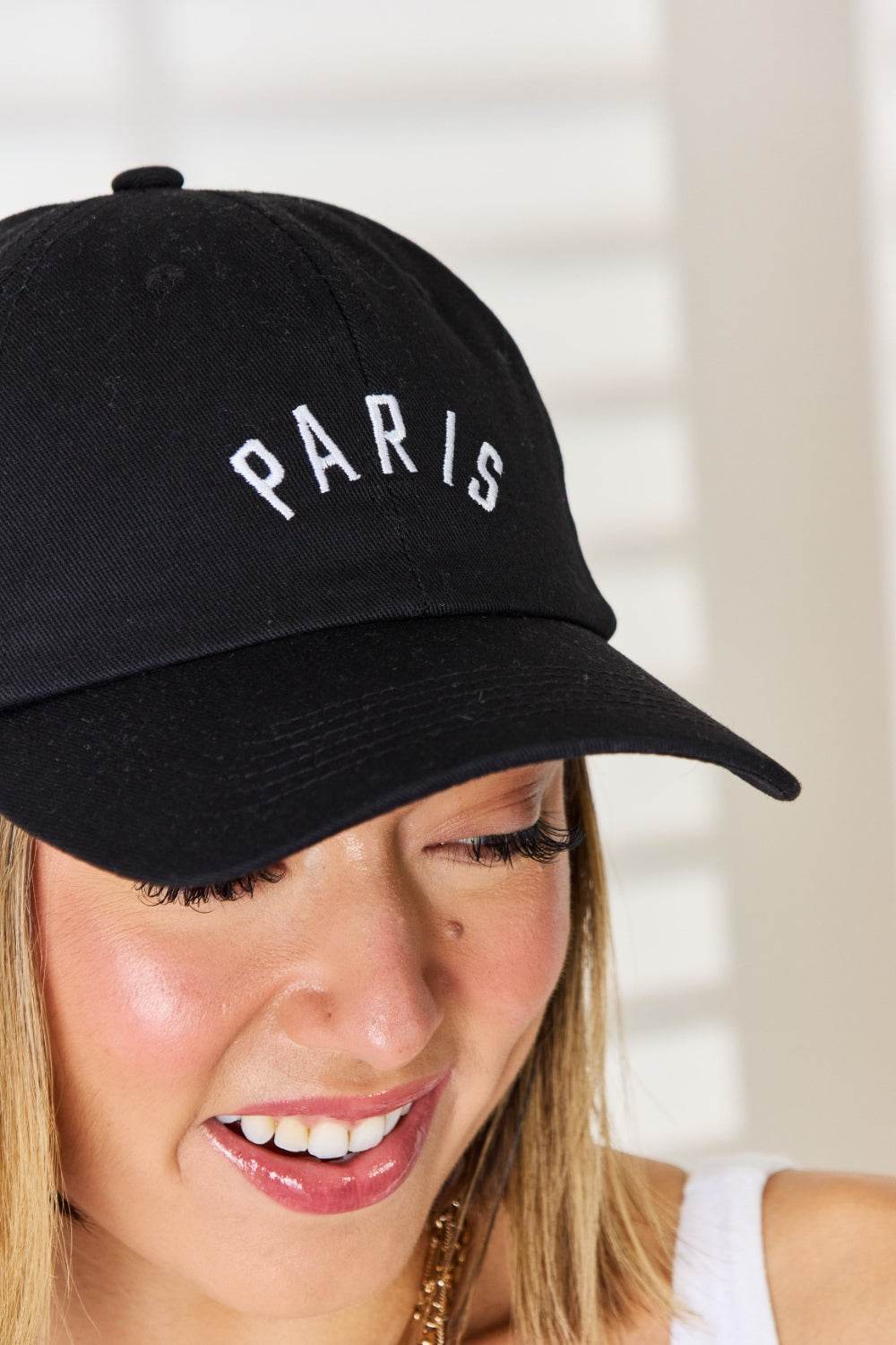 Zenana Embroidered City Baseball Cap - Hovatok