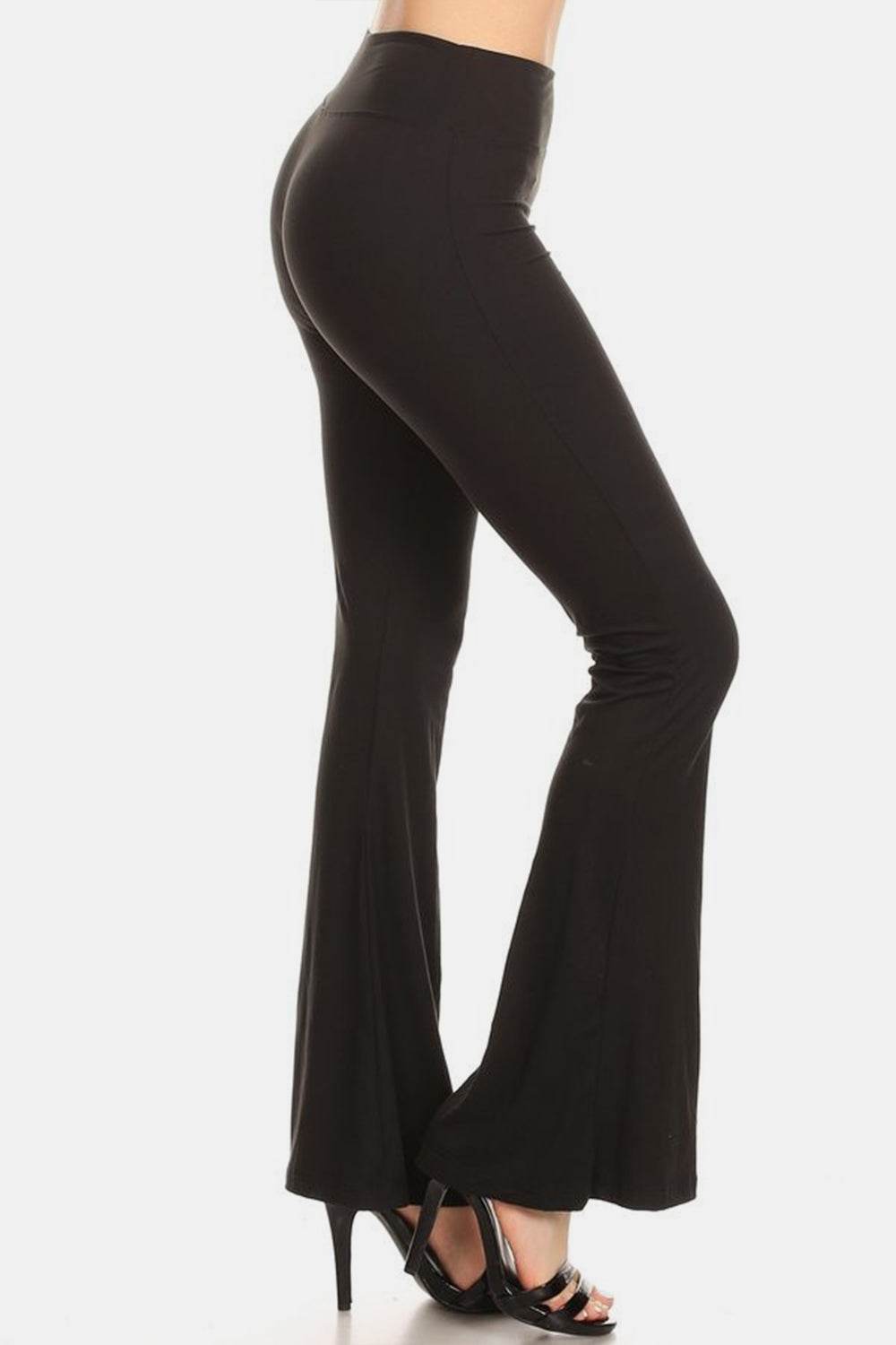 Leggings Depot High Waist Flare Leggings - Hovatok