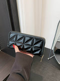 PU Leather Solid Color Wallet - Hovatok