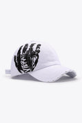 VIBRA Graphic Distressed Adjustable Baseball Cap - Hovatok