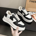 Contrast Platform Sneakers - Hovatok