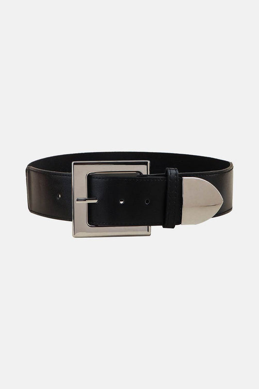 Zinc Alloy Buckle PU Leather Belt - Hovatok
