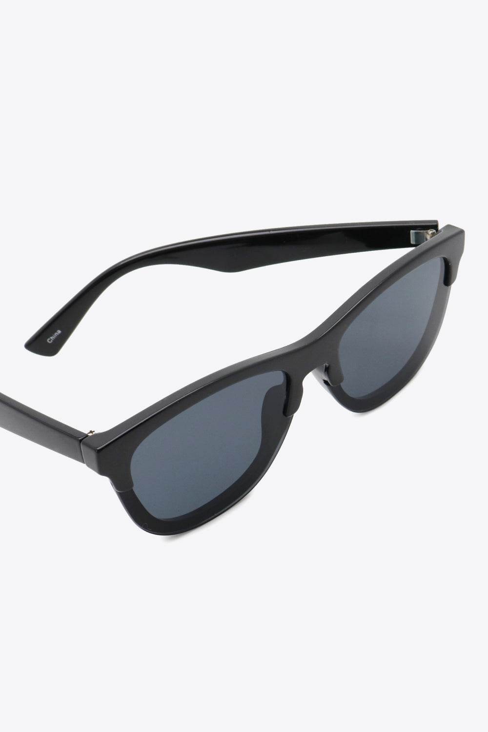 UV400 Browline Wayfarer Sunglasses - Hovatok