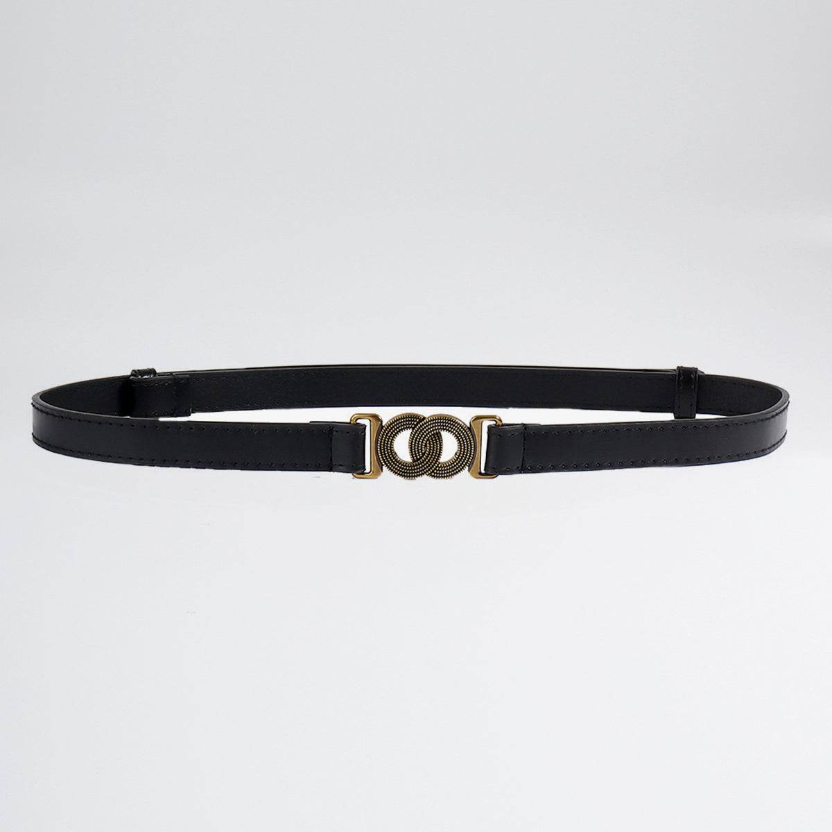 Alloy Buckle PU Belt - Hovatok