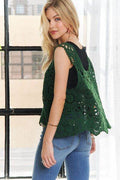 ADORA Crochet Wide Strap Tank - Hovatok