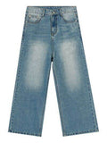 Wide Leg Jeans with Pockets - Hovatok