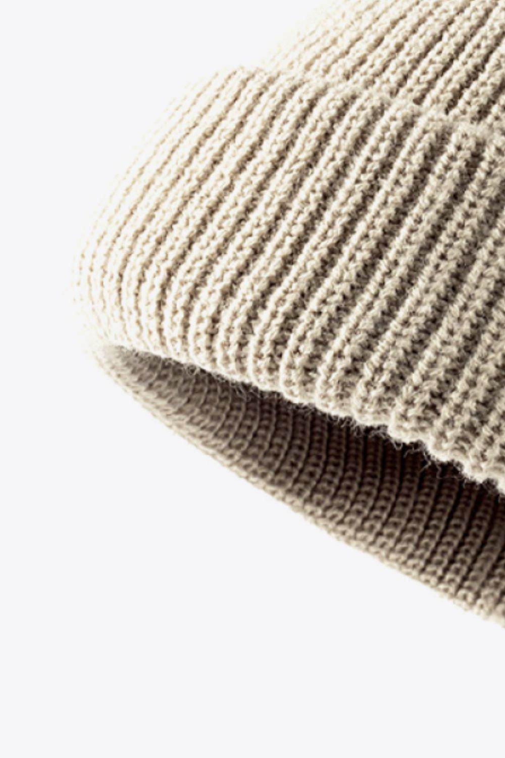 Calling For Winter Rib-Knit Beanie - Hovatok