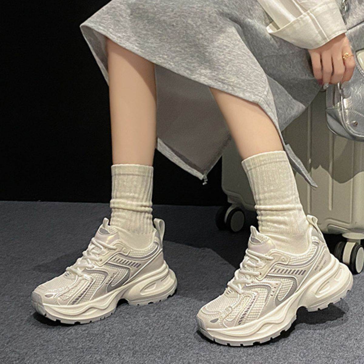 Contrast Mesh Platform Athletic - Hovatok