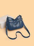 PU Leather Adjustable Strap Shoulder Bag - Hovatok