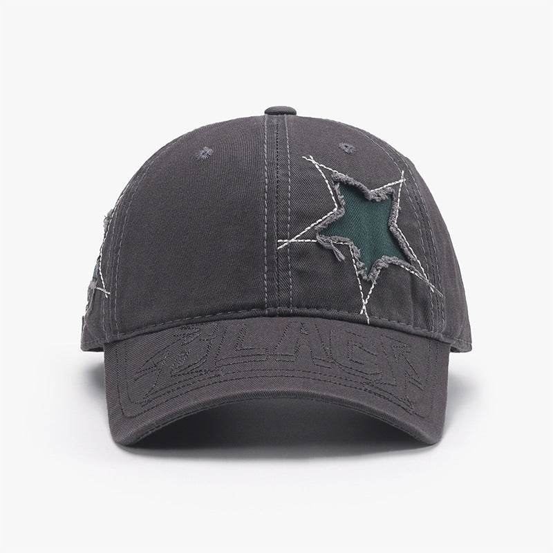 Adjustable Star Raw Hem Cap - Hovatok