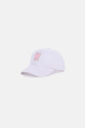 Zenana Ribbon Bow Chenille Patch Baseball Cap - Hovatok