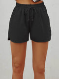 Drawstring Shorts with Pockets - Hovatok