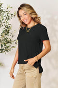 Basic Bae Full Size Round Neck Short Sleeve T-Shirt - Hovatok