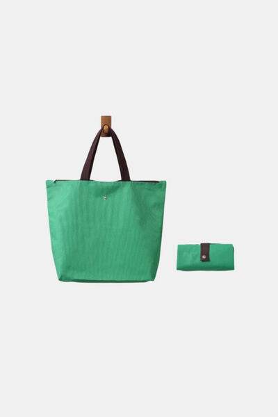 Zenana Large Capacity Foldable Oxford Tote Bag - Hovatok