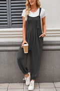 Lovelet Knotted Strap Overalls with Pockets - Hovatok