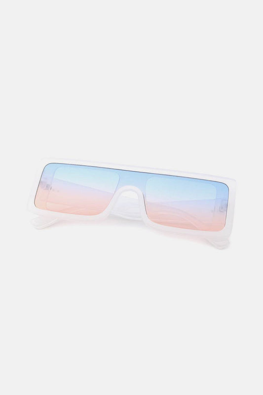 Polycarbonate Frame Rectangle Sunglasses - Hovatok