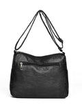 Adjustable Strap PU Leather Shoulder Bag - Hovatok