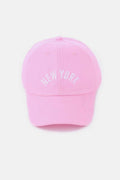 Zenana Embroidered City Baseball Cap - Hovatok