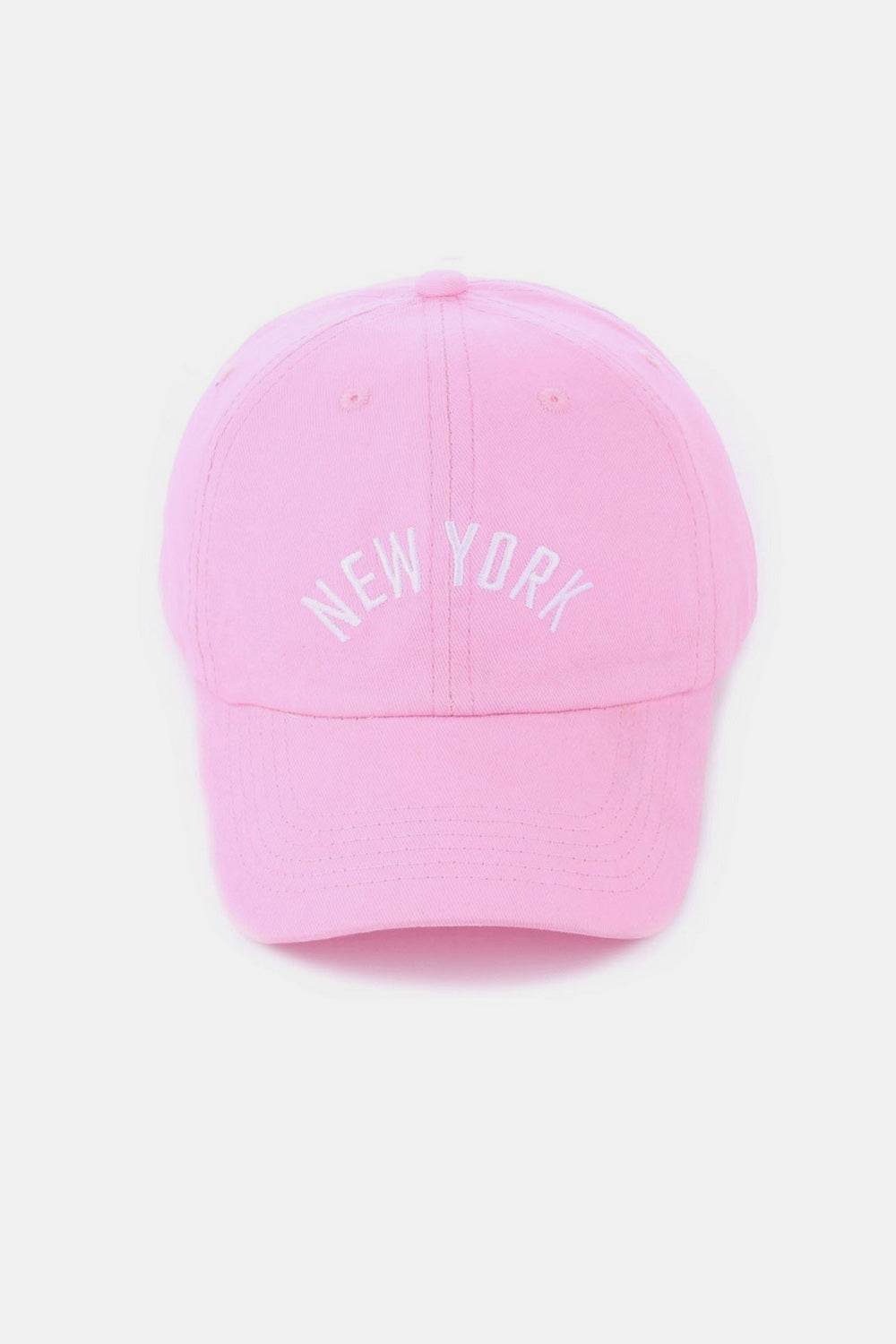 Zenana Embroidered City Baseball Cap - Hovatok