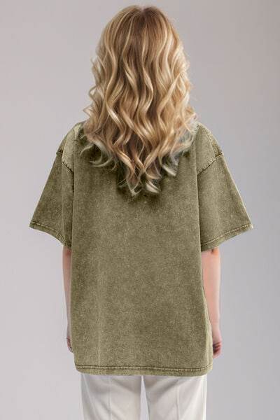 Basic Bae Round Neck Half Sleeve T-Shirt - Hovatok