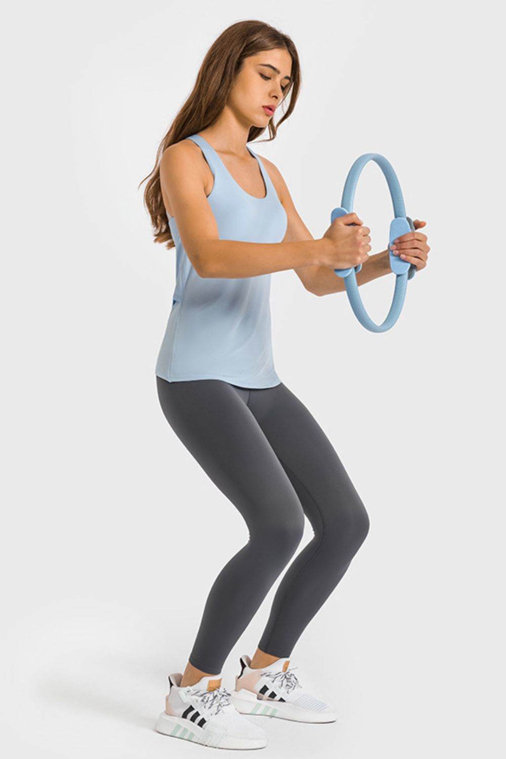 Millennia High Waist Ankle-Length Yoga Leggings - Hovatok