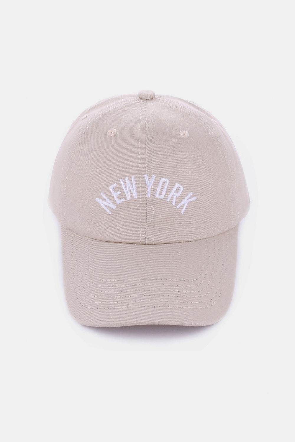 Zenana Embroidered City Baseball Cap - Hovatok